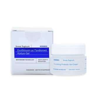 Korres Greek Yoghurt Nourishing Probiotic Προσώπου Gel-Κρέμα Κανονική/Μικτή Επιδερμίδα 40ml