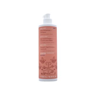 Korres Baby Showergel & Shampoo Βρεφικό Αφρόλουτρο & Σαμπουάν Καρύδα & Αμύγδαλο 500ml 