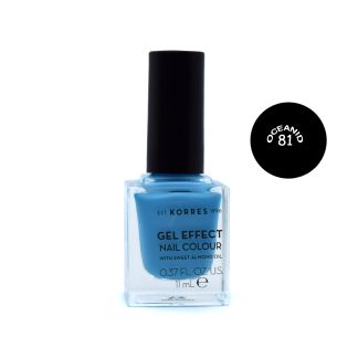Korres Nail Colour Gel Effect No81 Oceanid 11ml