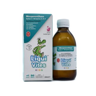 Vican Liqui Vites Kids Omega 3 & Vitamins A D & E 250ml