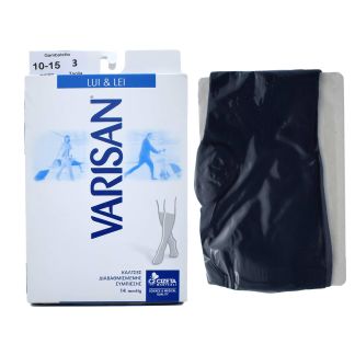 Varisan Lui & Lei 14 mmHg No3 (41-43) Κάλτσες Διαβαθμισμένης Συμπίεσης Μπλέ 1 ζεύγος