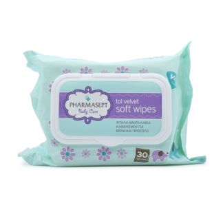 Pharmasept Baby Care Tol Velvet Soft Wipes 30 pcs