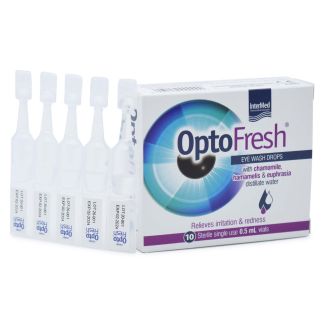 Intermed Optofresh Οφθαλμικές Σταγόνες 10 x 0.5ml