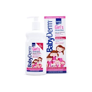 Intermed Babyderm Υγρό Καθαρισμού Της Ευαίσθητης Περιοχής Κοριτσιών 300ml