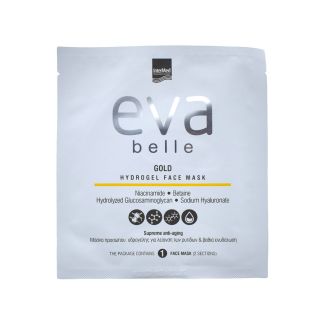 Intermed Eva Belle Hydrogel Face Mask Gold 