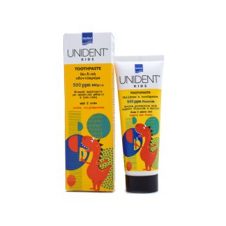 Intermed Unident Kids Οδοντόκρεμα 500ppm απο 2 ετών 50ml 