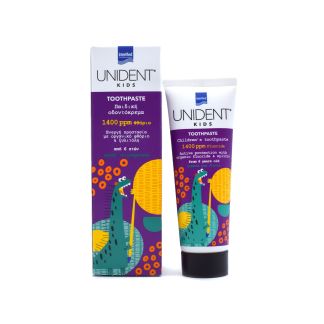 Intermed Unident Kids Οδοντόκρεμα 1400ppm απο 6 ετών 50ml 