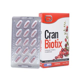 Quest Cran Biotix 30 κάψουλες