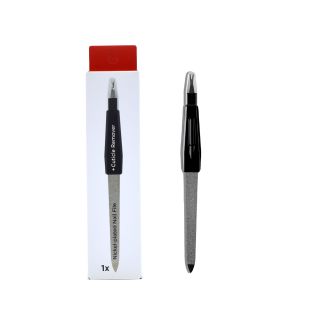 Podia Nickel Palted Nail File Μεταλλική Λίμα Νυχιών Διπλής Όψης 1 τμχ