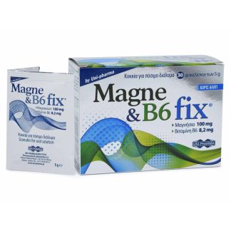 Uni-Pharma Magne & B6 Fix 30 φακελίσκοι