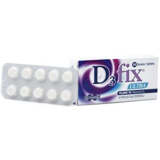 Uni-Pharma D3 Fix Ultra 10000iu 30 δισκία 