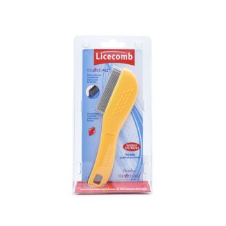 Euromed Licecomb Χτένα για Ψείρες Κίτρινη 1 τμχ 5206977000196 