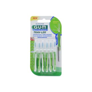 Sunstar Gum Trav-Ler 1414 Μεσοδόντια Βουρτσάκια 1.1mm 6 τμχ