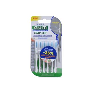 Sunstar Gum Trav-Ler 1618 Μεσοδόντια Βουρτσάκια 2.0mm 6 τμχ