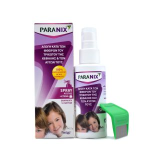 Omega Pharma Paranix Spray Αγωγή Κατά των Φθειρών & των Αυγών τους 100ml