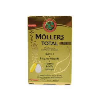 Moller's Total Plus 28 ταμπλέτες & 28 κάψουλες