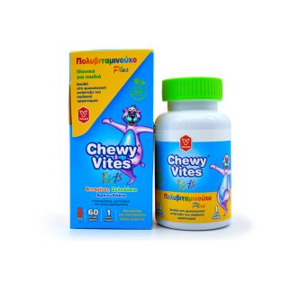 Vican Chewy Vites Kids Multi Vitamin Plus 60 μασώμενες ταμπλέτες