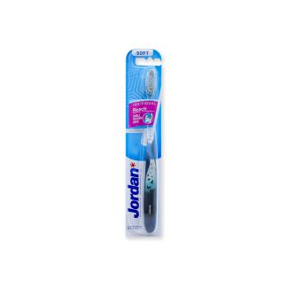 Jordan Individual Reach Οδοντόβουρτσα Soft Μπλε Νύχτας με Πουλιά 7038516550361
