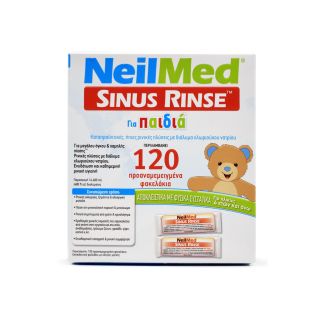 NeilMed Sinus Rinse Kids για το σύστημα ρινικών πλύσεων για Παιδιά 120 φακελάκια