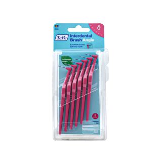 TePe Angle Μεσοδόντια Βουρτσάκια Size 0 0.40mm Ροζ 6 τμχ