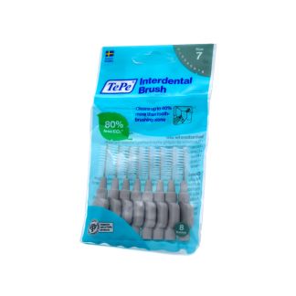 TePe Original Μεσοδόντια Βουρτσάκια Size 7 1.3mm Γκρι 8 τμχ