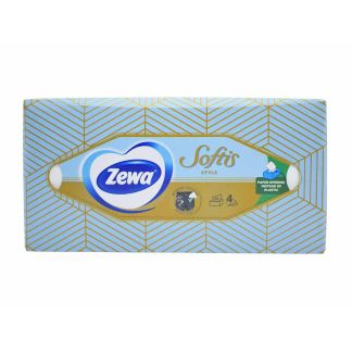 Zewa Softis Style Box Επιτραπέζια Χαρτομάντηλα 80 τμχ