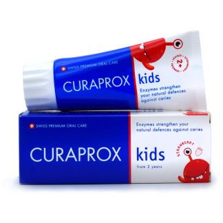 Curaprox Παιδική Οδοντόκρεμα με γευση Φράουλα 950ppm fluoride