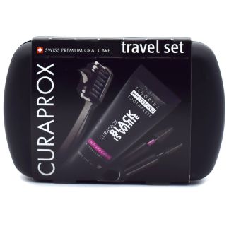 Curaprox Black Is White Travel Set Μαύρο