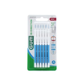 Sunstar Gum Bi-Direction 2314 Μεσοδόντια Βουρτσάκια 0.9mm 6 τμχ