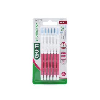 Sunstar Gum Bi-Direction 2614 Μεσοδόντια Βουρτσάκια 1.2mm 6 τμχ
