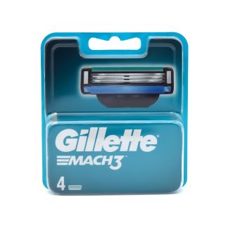 Gillette Mach 3 Ανταλλακτικές Κεφαλές 4 τμχ