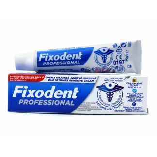 Fixodent Professional Στερεωτική Κρέμα Τεχνητής Οδοντοστοιχίας 40g 