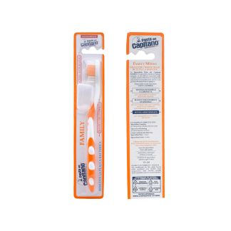 Ciccarelli Pasta del Capitano Family Οδοντόβουρτσα Medium Πορτοκαλί 8002140013621