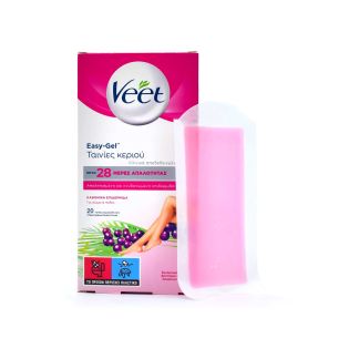 Veet Easy Gel Ταινίες Κεριού 