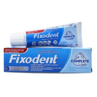 Fixodent Complete Fresh Στερεωτική Κρέμα Τεχνητής Οδοντοστοιχίας 47g 
