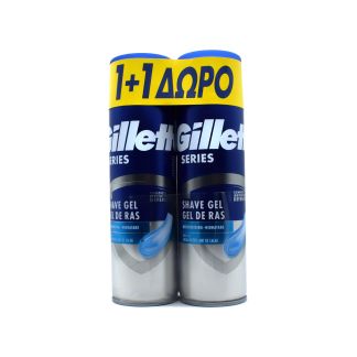 Gillette Series Ενυδατικό Gel Ξυρίσματος 2 x 200ml