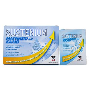 Menarini Sustenium Μαγνήσιο & Κάλιο 14 φακελάκια