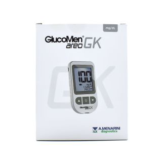 Menarini GlucoMen Areo GK Μετρητής Σακχάρου & Στυλό & 10 Σκαρφιστήρες