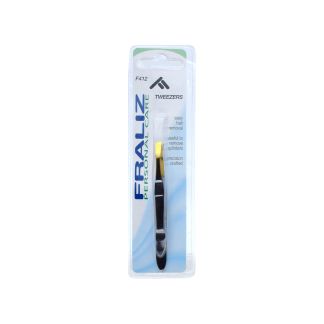 Fraliz Tweezers Τσιμπιδάκι Φρυδιών με Χρυσή Λοξή Μύτη F412 1 τμχ