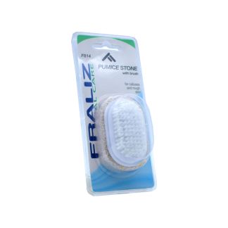 Fraliz Pumice Stone with Brush Ελαφρόπετρα με Βουρτσάκι F814 1 τμχ