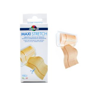 Master Aid Maxi Stretch 50 x 8cm Αυτοκόλλητο Ρολό Συνεχούς Γάζας