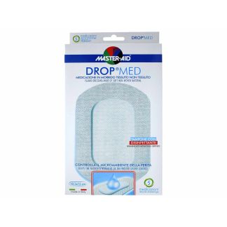 Master Aid Drop Med Αυτοκόλλητες Γάζες 10,5x15cm 5 τμχ