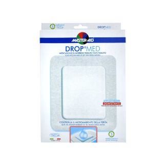 Master Aid Drop Med Αυτοκόλλητες Γάζες 15x17cm 3 τμχ