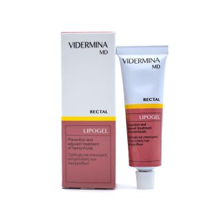 Epsilon Health Vidermina MD Rectal Lipogel Αντιμετώπιση Αιμορροΐδων 30ml 