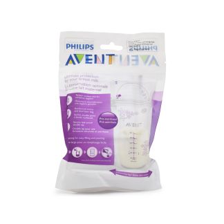 Philips Avent Σακούλες Αποθήκευσης Μητρικού Γάλακτος SCF603/25 25 σακούλες / 180ml χωρητικότητα 