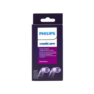 Philips Sonicare Αντ/κτικά Power Flosser F3 Quad Stream HX3062/00 Ακροφύσια για Oral Irrigator 2τεμ