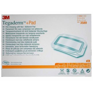 3M Tegaderm +Pad Επίθεμα με Απορροφητικό Ταμπόν 9cm x 15cm 3589 1 τμχ
