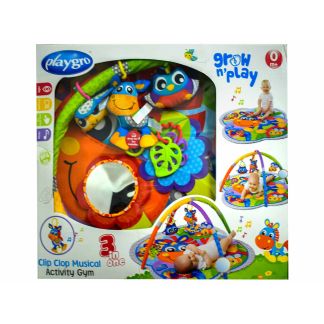 Playgro Clip Clop Musical Activity Gym Γυμναστήριο Δραστηριοτήτων με Μουσική 0+ months 10-186-991