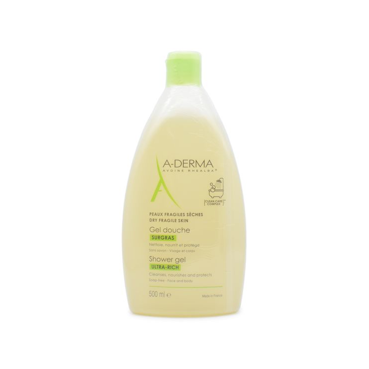 A-Derma Gel Douche Surgras Ultra Rich Shower Gel 500ml