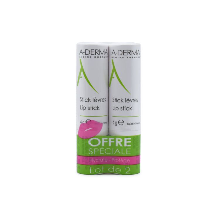 A-Derma Stick Levres 2x4g